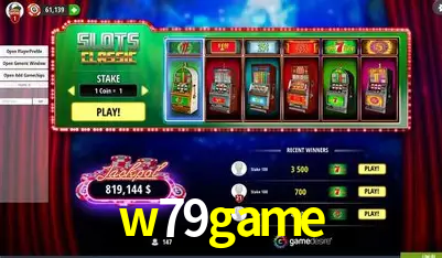 Descubra o Mundo do Cassino Online com w79game